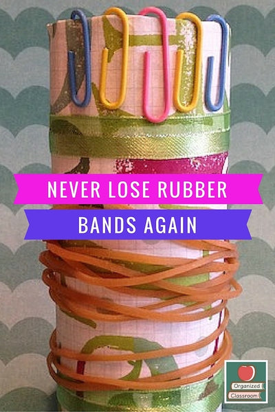 Never Lose Rubber Bands or Paper Clips Again!