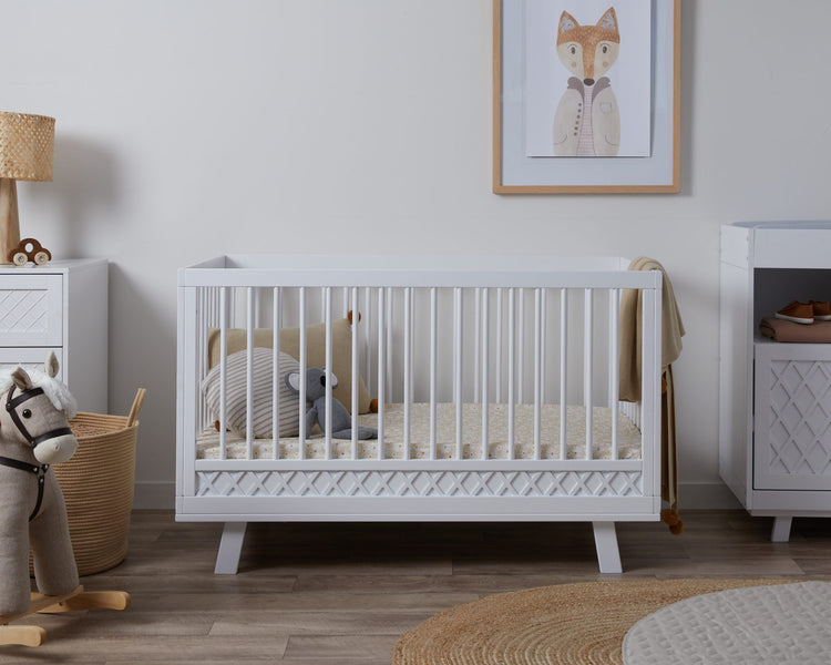 Stylish new nursery range from Mocka with Hamptons vibe