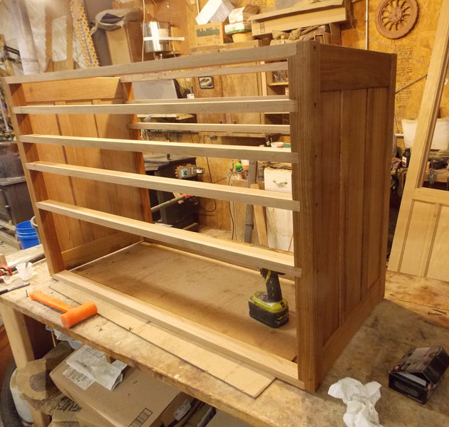 Making some drawer rolling tool cabinets