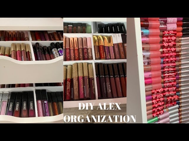 DIY AFFORDABLE ALEX DRAW MAKEUP ORGANIZER /DIVIDER