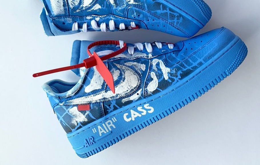Damien Hirst’s Son, Cassius Hirst, on Painting Air Force 1s for Virgil Abloh and ASAP Rocky