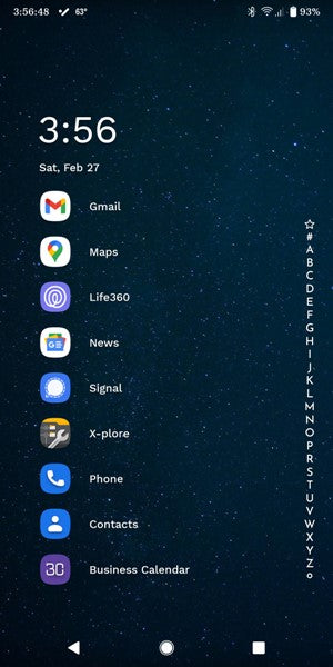 NEWS – I love customizing my Android phone using apps like Nova Launcher and I recently discovered a new and innovative minimalist launcher called Niagara Launcher