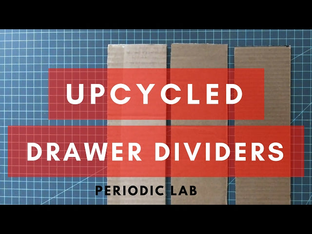 DIY Drawer divider using upcycled Cardboard Boxes