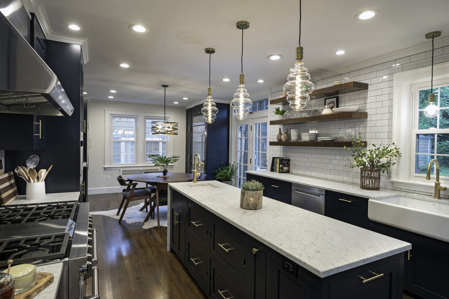 The couple had a long list of must-haves for the renovation of their 1930s kitchen, making a clever flow and tucked-away storage imperative.