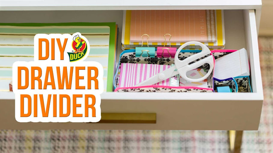 Learn how to craft a DIY Drawer Divider using Duck Tape® brand duct tape in this easy craft tutorial from DIY crafter, Karen Kavett