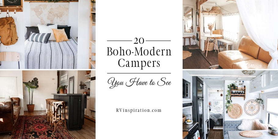 20 Beautiful Boho-Style RV Renovations You Have to See to Believe