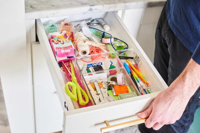 I’ve Finally Found the Smartest Way to Use a Kitchen Junk Drawer
