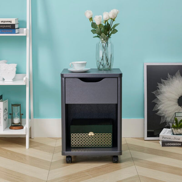 Ebern Designs Aazil 1-Drawer Mobile Vertical Filing Cabinet only $59.99