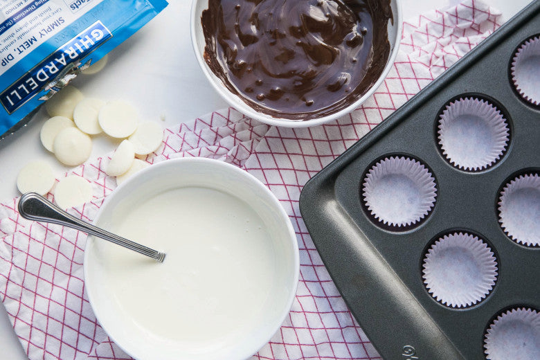 Peanut Butter & Jelly Cups by Natalie