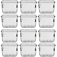 12-Set Ihomecooker Clear Plastic Junk Drawer Organizer only $6.90