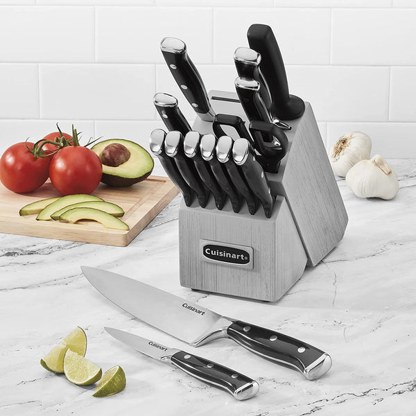 This Cuisinart Knife Set Has Nearly Perfect Ratings At Amazon
