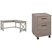 Bush Furniture Key West 60W L Shaped Desk only $145.63