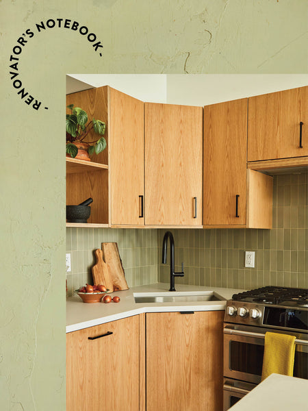 In True NYC Style, Our $24K Kitchen Reno Had to Account for Integrated Laundry