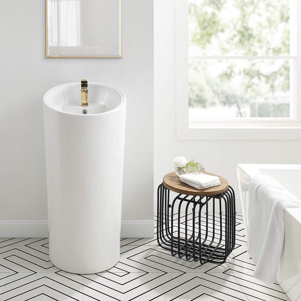 54 Pedestal Sinks To Streamline Your Bathroom Design