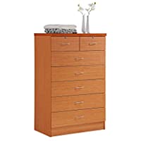 Hodedah Import 7-Drawer Lockable Wood Chest only $107.10