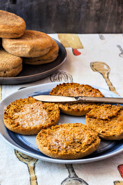 Spent Grain English Muffins Recipe
