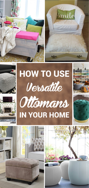 How to Use Versatile Ottomans in Your Home