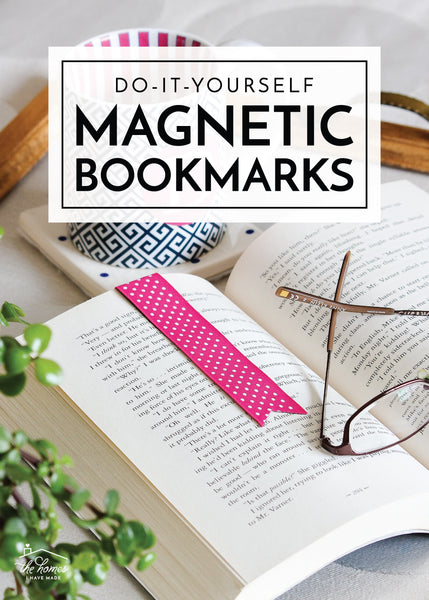 DIY Magnetic Bookmarks