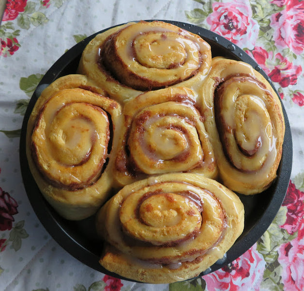 Air Fryer Cinnamon Rolls