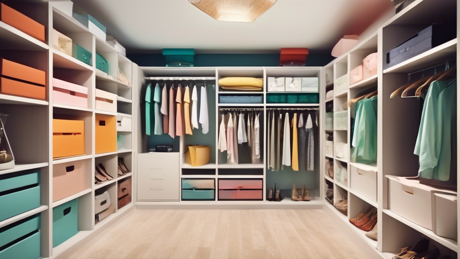 Unlocking Order: The Power of Closet Storage Boxes