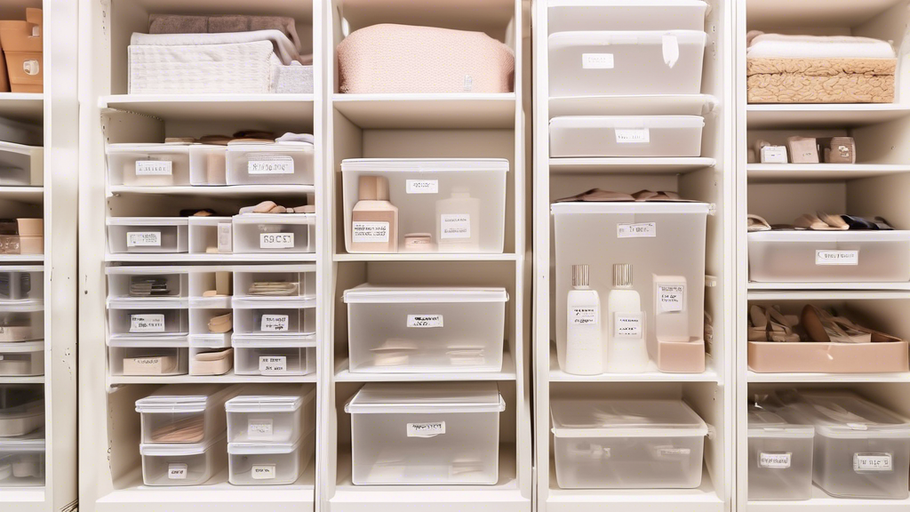 Container Closet Organization: Decluttering and Maximizing Space