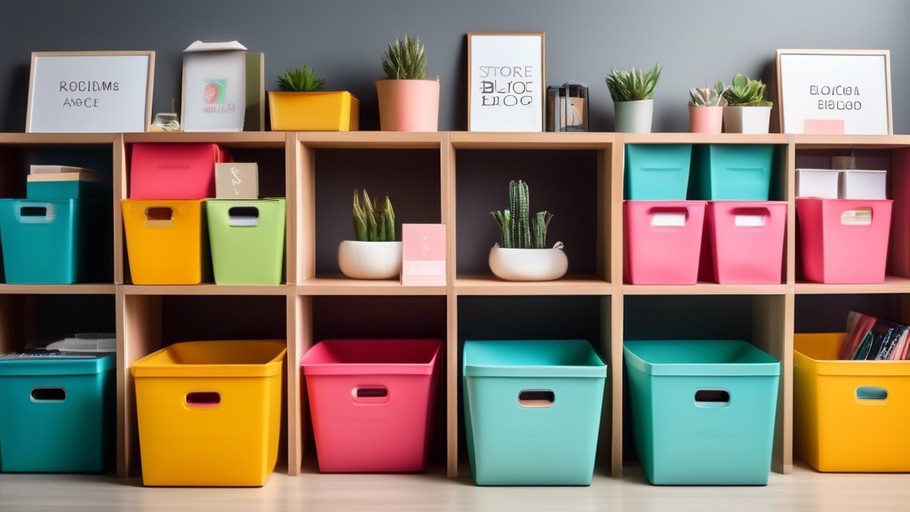 Declutter and Organize: A Guide to Choosing Storage Bins