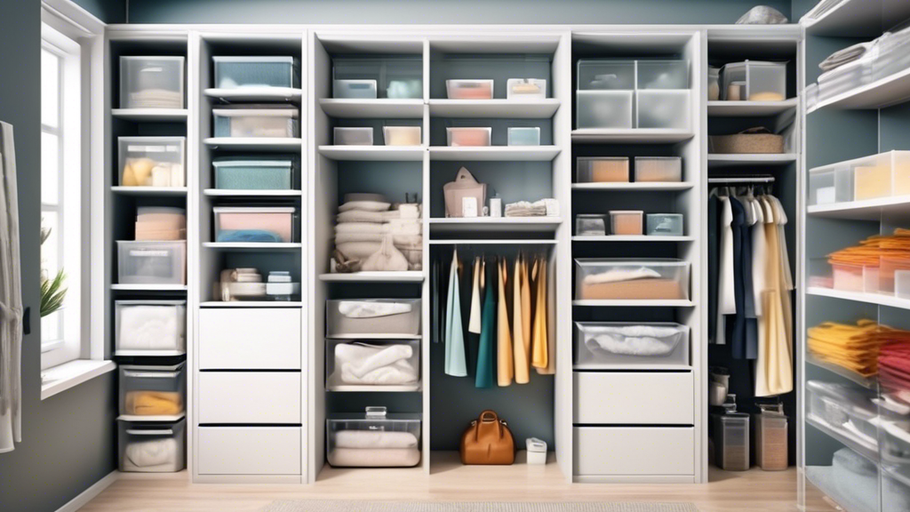 Simplify Your Storage: Clear Solutions for a Clutter-Free Closet