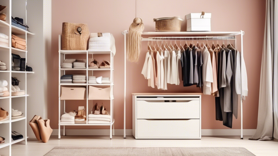 Maximize Storage with Closet Cart