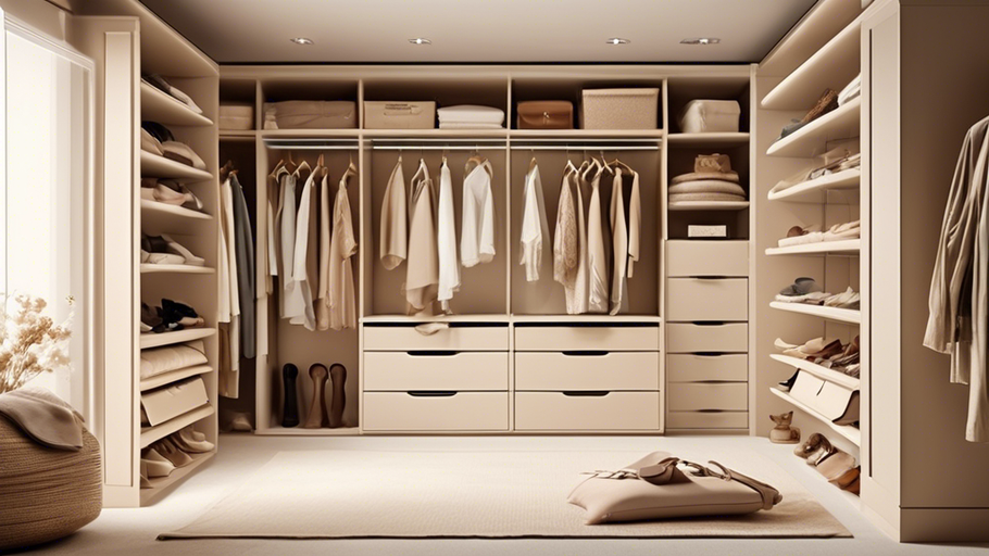 Canvas Closet Organizer: Keep Your Space Tidy