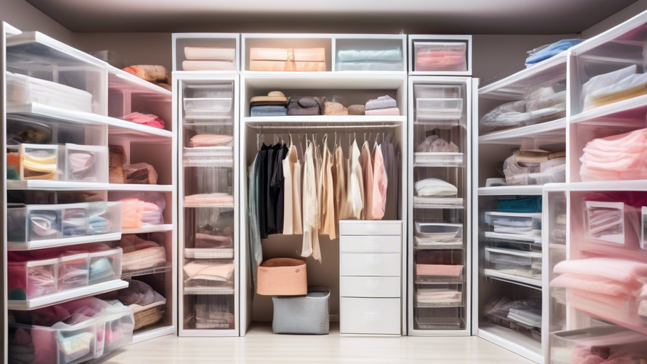 Closet Space-Savers: Stackable Drawer Solutions