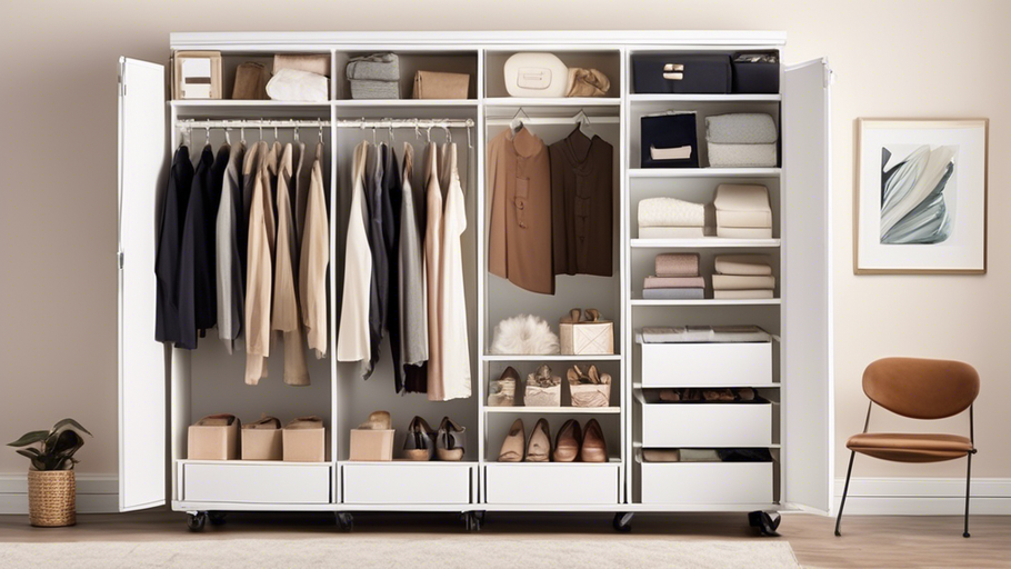 Mobile Closet Solutions: Optimize Storage with Rolling Organizers