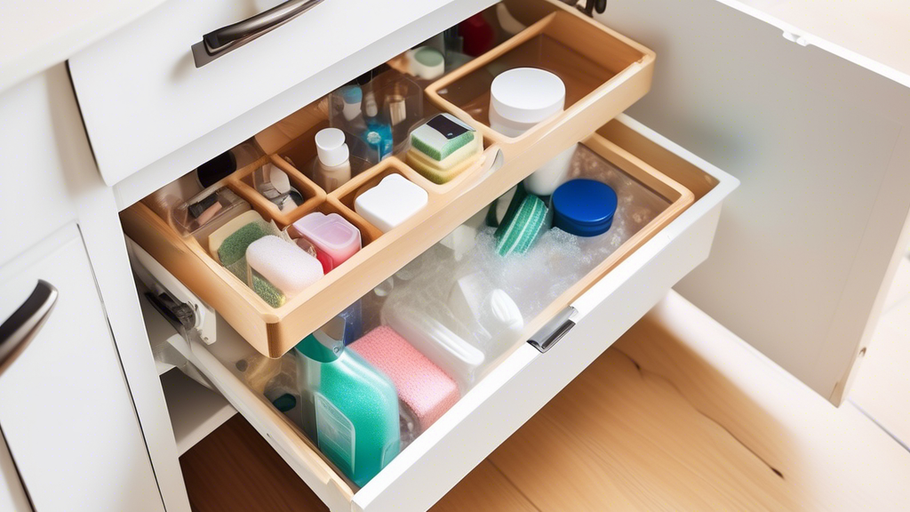 Clear Under-Sink Organizing: Declutter Your Space