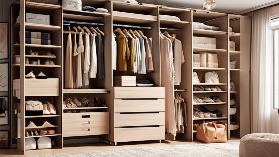 Maximize Closet Space with Smart Shelf Storage