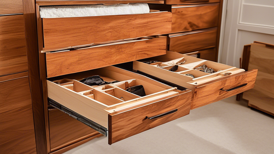 Closet Wood Drawer Options