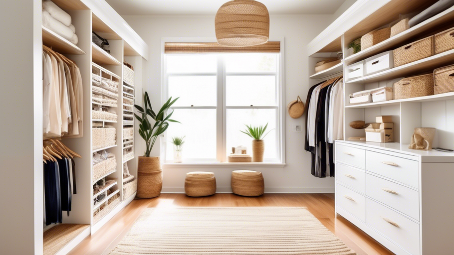 Baskets for Closet Organization