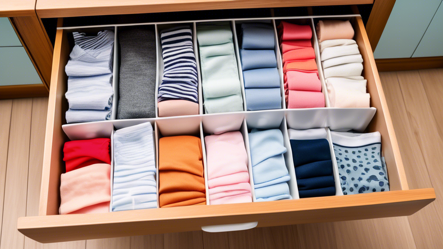 Drawer Organization: Optimize Space and Keep Clothes Tidy
