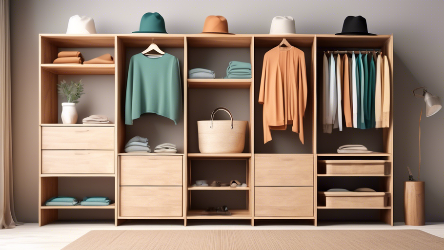 Organize Your Wardrobe: Storage Shelves for Clothes