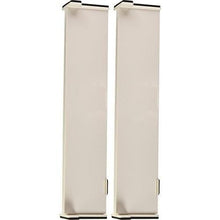 Load image into Gallery viewer, Adjustable, Expandable White Drawer Dividers - Set of 2