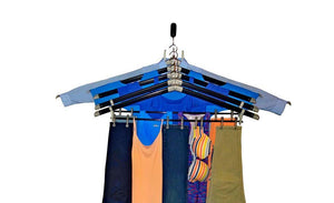 Products the laundry butler clothes drying rack hangers for laundry 5 extendable cascading hangers accessories for draping flat drying line drying of clothes and laundry laundry room deluxe