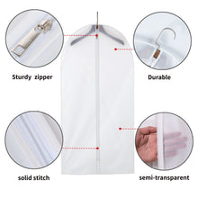 Load image into Gallery viewer, Purchase allhom dust proof clothing bags pack of 6 pcs 60 inch large hanging garment bags and cedar balls for coat long dress gowns and dance costumes