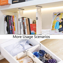 Load image into Gallery viewer, Buy gadent adjustable expandable drawer dividers best for kitchen clothes dresser bathroom bedroom desk baby drawer beige color