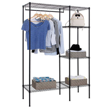 Load image into Gallery viewer, Best songmics extra large shelving garment rack heavy duty portable clothes wardrobe free standing closet storage organizer ulgr12p
